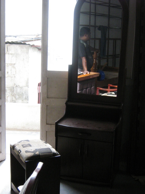 Teak dressing table